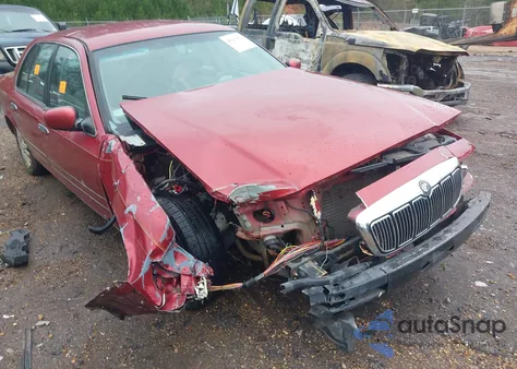 1999 Mercury Grand Marquis Gs из США, поврежденный, VIN 2MEFM74W9XX664829